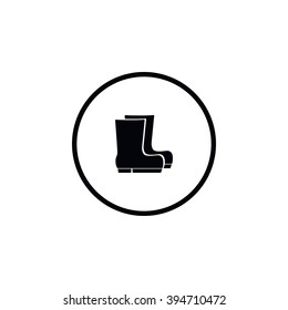 Icons garden boots.