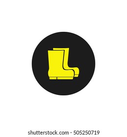 Icons garden boots.