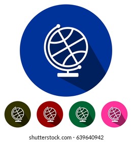 icons globe for Web, Mobile and business