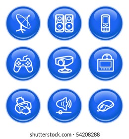Icons with glossy buttons 21