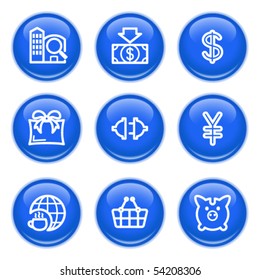 Icons with glossy buttons 24