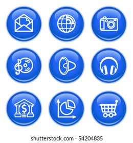 Icons with glossy buttons 5