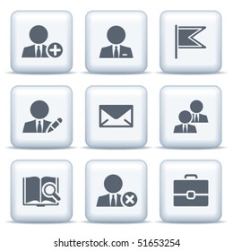 Icons with gray buttons 1
