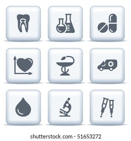 Icons with gray buttons 12