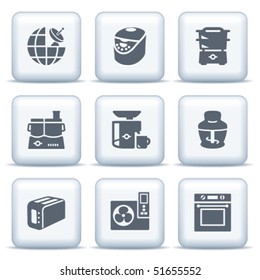 Icons with gray buttons 17