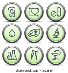 Icons with green buttons 12