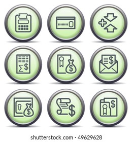 Icons with green buttons 14
