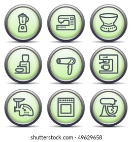 Icons with green buttons 19