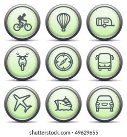 Icons with green buttons 20