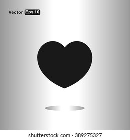icons heart for Web and Mobile
