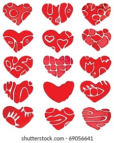 Icons of hearts