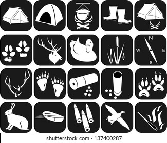 Icons for hunting