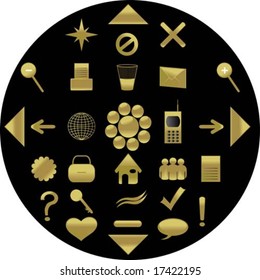Icons illustration