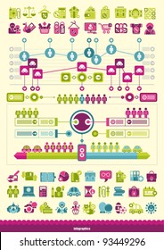 Icons and infographics