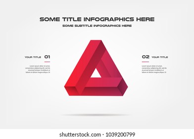 Icons infographics. Element of chart, graph, diagram with 2 options - parts, processes, timeline. Vector business template for presentation, workflow layout, annual report