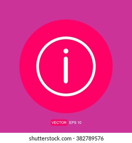 icons information button for Web and Mobile