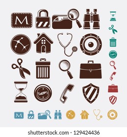 Icons for internet