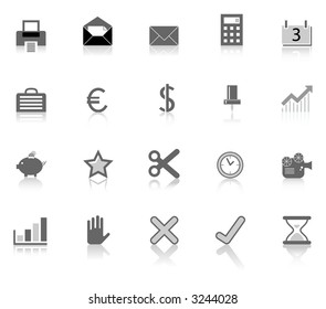 icons for internet interface use