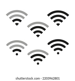  para abrir el Navegador. Red de Internet. Juego de iconos de teléfono. Comunicación, concepto de internet. Ilustración vectorial. Imagen de archivo.