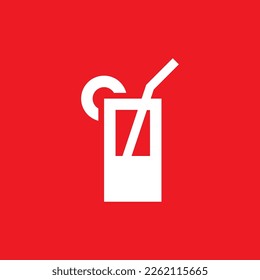 Icons of juice drinks, common graphic resources, vector illustrations.