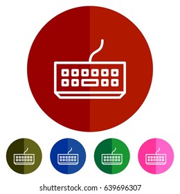 icons keyboard for Web, Mobile and business