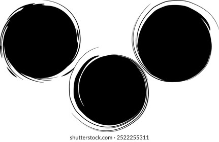 Ícones, Rótulos e Emblemas Definidos . Grunge Post Coleção de Selos, Círculos. Banners, insígnias, logotipos, texturas para aflição de vetores.formas em branco.eps8