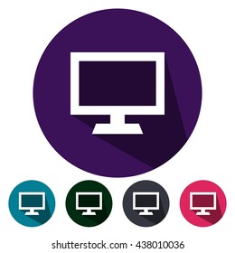 icons led display for Web, Mobile and business