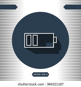 icons less battery charge for Web and Mobile