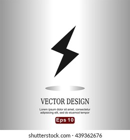 icons lightning for Web, Mobile and business