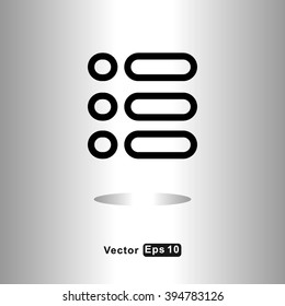 icons list for Web and Mobile