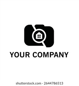 Icônes ou logos pour les sociétés de photographie de caméras immobilières