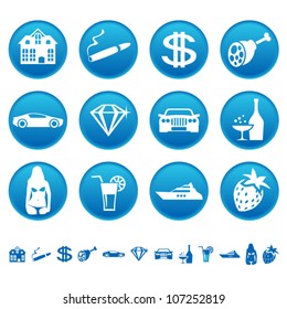 Icons of luxury life