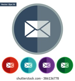 icons mail for Web and Mobile