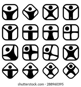 Icons man for website