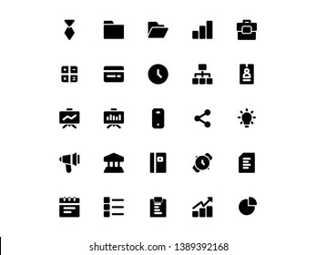 Icons Management and Business - Perfect for website mobile app presentation and any other projects.