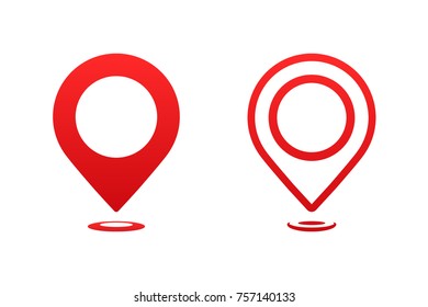 Icons map pointer