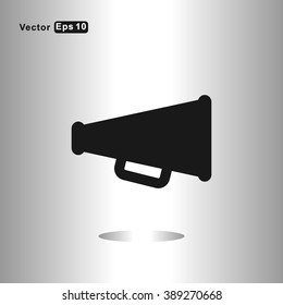 icons megaphone for Web and Mobile