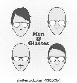 Icons of Men and Glasses