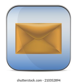 icons for messages. Vector illustration.
