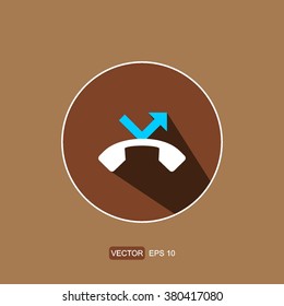 icons missed call for Web and Mobile