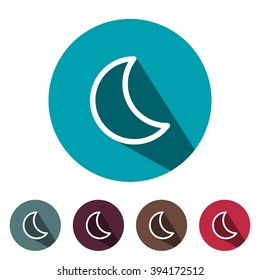 icons moon for Web and Mobile