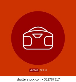 icons music player for Web and Mobile