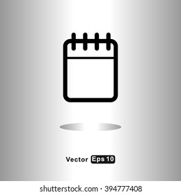 icons notepad for Web and Mobile
