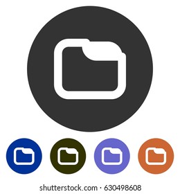 icons office folder for Web, Mobile and business
