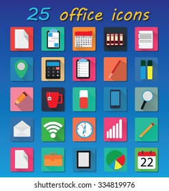 icons  office  set collections
