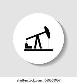 Icons oil rig.