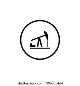 Icons oil rig.