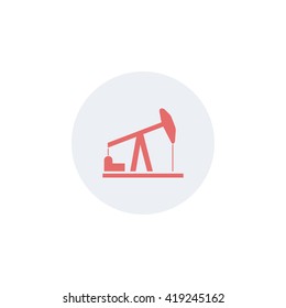Icons oil rig.