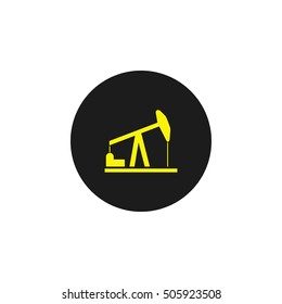 Icons oil rig.