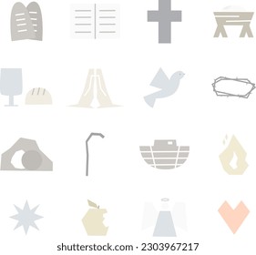 icons on Christian themes, bible icons